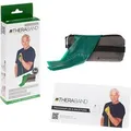 TheraBand Fitnessband 2,5 m in Reißverschlusstasche, Grün, Stark 611481525