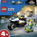 60455 LEGO CITY Verfolgungsjagd mit dem Polizeimotorrad