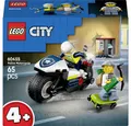 LEGO® 60455 LEGO® CITY Verfolgungsjagd mit dem Polizeimotorrad Konstruktionsspielsteine