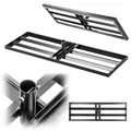 KADAX Rasenrakel ohne Stiel, Nivellierrechen, 89x29cm für Rasenpflege, Rakel