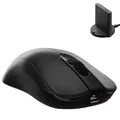 BenQ ZOWIE FK2-DW Kabellose Gaming eSoports Maus, Symmetrical, 4K Enhanced Receiver, 65g, Driverless, 3950 Sensor, 4K Polling Rate