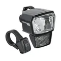 TRELOCK LS 940-HB Lighthammer 150 Lux E-Bike 12V Fahrradlicht – Inklusive Fernlicht-Schalter und Lenkerhalterung – StVZO zugelassen