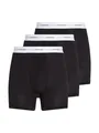 Boxershorts "BOXER BRIEF 3PK", (Packung, 3 St 3er-Pack), mit Logobund, Gr. M (50), Black/Black/Black