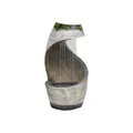 Granimex Nimbus Polystone Wassersäule mit Pumpe und LED-Beleuchtung Wasserspiel