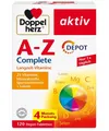 ✅ Doppelherz A-Z Depot Complete, Langzeit-Vitamine, Multivitamin 120 Tabletten ✅