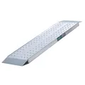 TRUTZHOLM 1 x Auffahrrampe 150 x 28 cm 270 kg Alu grau gelocht Verladerampe Motorradrampe