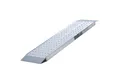 TRUTZHOLM Auffahrrampe 1 x 150 x 28 cm Traglast 270 kg Alu grau gelocht Verladerampe (Produkt, 1-St), gelocht