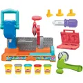 Play-Doh Werkbank Spielset mit Modelliermasse und Werkzeug für Kinder ab 3 Jahre
