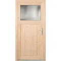 Panto Holz-Nebeneingangstür NET 504 Natur 98 cm x 198 cm DIN R