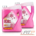 MANNOL 2x 5 L LITER ANTIFREEZE AF12+ -40°C LONGLIFE KÜHLERFROSTSCHUTZMITTEL ROT