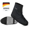 VELMIA Schuhüberzieher wasserdicht Schwarz I Regenschutz Schuhe Fahrrad mit r...