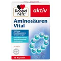 Doppelherz Aminosäuren Vital - 12 Eiweiß-Bausteine, darunter alle 9 essentiellen Aminosäuren, für Sportler und körperlich Aktive - 30 Kapseln