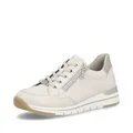 Remonte Damen Low-Top Sneaker R6716, Frauen Halbschuhe,lose Einlage,Freizeitschuhe,Turnschuhe,Laufschuhe,straßenschuhe,beige Kombi (60),40 EU