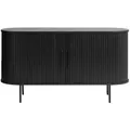 TV-Lowboard Nola Holz Schwarz