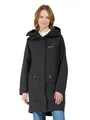 Didriksons Damen Parka Ilma Schwarz 40