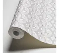 Profhome 378471-GU Grafik Tapete metallische Akzente grau silber weiß 5,33 m2