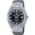 Quarzuhr CASIO EDIFICE, schwarz, edelstahlfarben, Armbanduhren, Herren, Armbanduhr, Herrenuhr, Edelstahlarmband, analog, Tag, Neo-Display