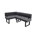 byLIVING Eckbank VANCOUVER, Breite 182 cm, anthrazit