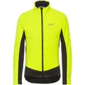 GOREWEAR C3 Thermo Fahrradjacke Herren in neon yellow-black, Größe M