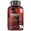 Eisen Tabletten - 400Stück - 28mg - für Frauen & Männer - Hämoglobin - 6+ Monate