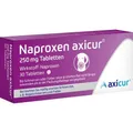 NAPROXEN axicur 250 mg Tabletten 30 St. PZN 14412137