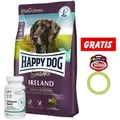 Happy Dog Supreme Irland 12,5kg & LAB-V Immuno Hard 45 Kapseln + Ring für Hunde 9,5cm GRATIS!