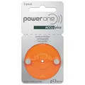 Power one PowerOne P13 PR48, ACCUplus Hörgeräteakku, 2er Pack