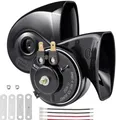 Superlaute 12V Hupe für Fahrzeuge – 120 dB, einfach zu installieren, 2 Stück