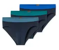 3 Schiesser Slips - Herren - Gr. Xl/7 - dunkelblau