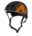 Nerf Unisex, Jugend Casco Skater Helm, Schwarz/Orange, 54-56 cm