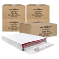 versando 500x B4 Faltentaschen 4cm Falte ohne Fenster (250x353x40 mm) Versandtaschen Bodenfalte haftklebend weiß
