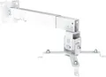 Schwaiger Beamer-Wandhalterung LWH310WD, (neigbar, drehbar, bis 20kg, weiß)