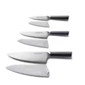Coolinato – Profi Küchen Messer Set 3-teilig – Extra scharfer deutscher Klingenstahl & ergonomische Griffe – Koch-, Universal-, & Gemüsemesser für präzises Schneiden von Speisen - Inkl. Klingenschutz