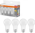 OSRAM LED Base Classic A E27 matt 2700K warmweiß ersetzt 60W 4er Pack