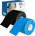 axion® Kinesiologie Tape schwarz - blau - Kinesiotapes - Medizinprodukt