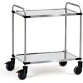 Edelstahlwagen, Ladefläche 1.000 X 600 Mm - Fetra