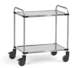 Edelstahlwagen Servierwagen Ladefläche 1000x600mm Tragkraft 120kg Fetra 5017