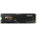 Samsung MZ-V7E1T0BW interne SSD 970 EVO 1TB Festplatte M.2 2280, NVMe, M-Key