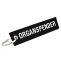 VmG-Store MADE IN Jet Tag Schlüsselanhänger Länderfahnen robustes festes Material umkettelt mit stilvollen Länder Fahnen S149 (Organspender)