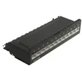 RED4POWER CAT.6a Patchpanel R4-N111S, 12-fach, schwarz