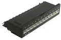 RED 4 POWER CAT.6a Patchpanel R4-N111S, 12-fach, schwarz