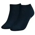 Tommy Hilfiger 2P Women Sneaker Sock Jeansblau Gr 39/42 Damen