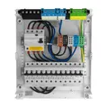 Doktorvolt Sicherungskasten Aufputz 3-reihig 36 Module – Verteilerkasten verdrahtet mit 14x MCB 2x RCCB VDE geprüft IP40 Hager Verteilerschrank 515x305x96,5 mm für Haus Werkstatt und Gewerbe