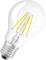OSRAM BASE CLASSIC A FIL 40 LED-Lampe mit Sockel E27, klassische Kolbenform, Doppelpack, 4W, 470lm, 2700K, warmweißes Licht, geringe Wärmeentwicklung, lange Lebensdauer, geringer Energieverbrauch